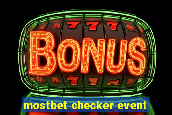 mostbet checker event