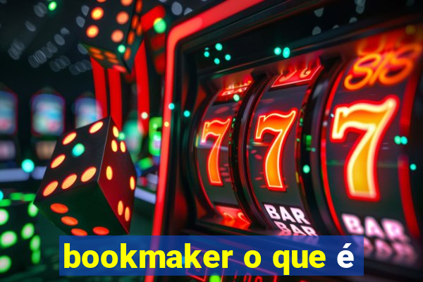 bookmaker o que é