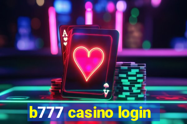 b777 casino login