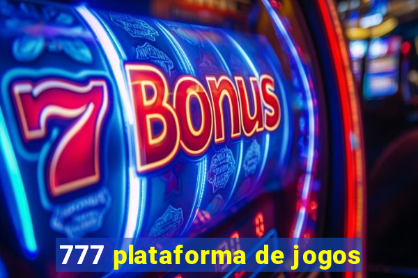 777 plataforma de jogos