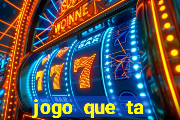 jogo que ta pagando na betano