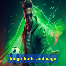 bingo balls and cage