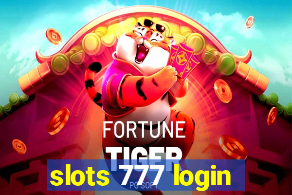 slots 777 login