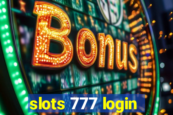 slots 777 login