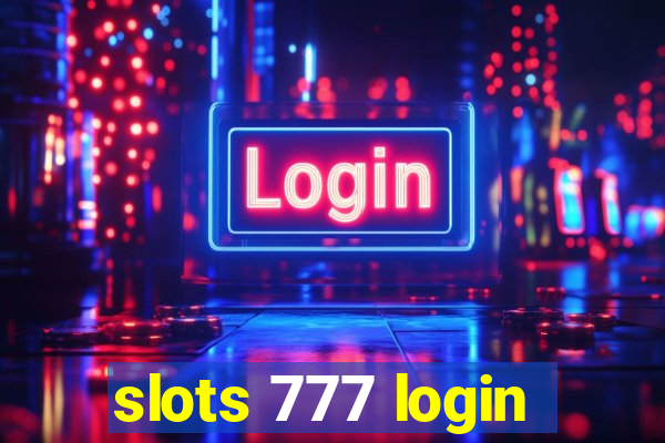 slots 777 login