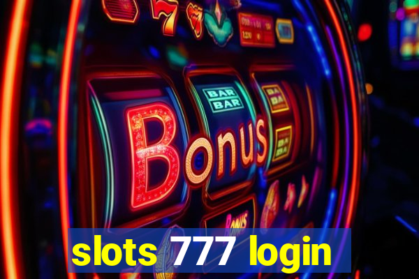 slots 777 login