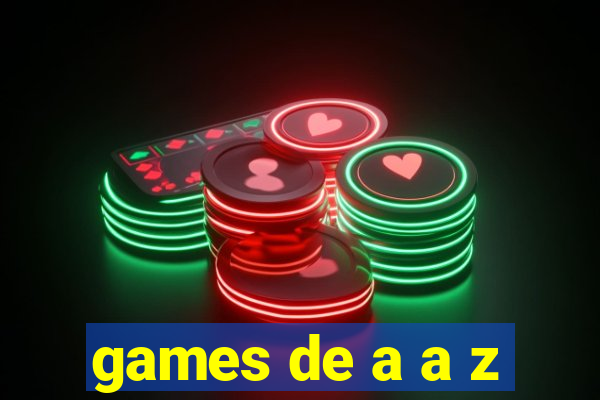 games de a a z