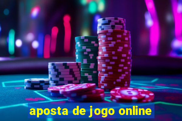 aposta de jogo online