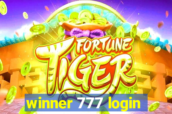 winner 777 login