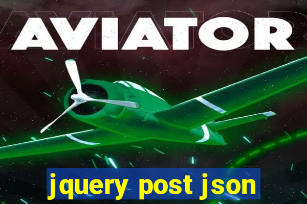 jquery post json