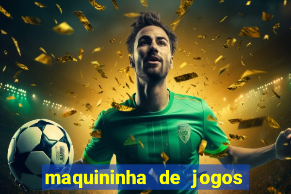 maquininha de jogos de futebol