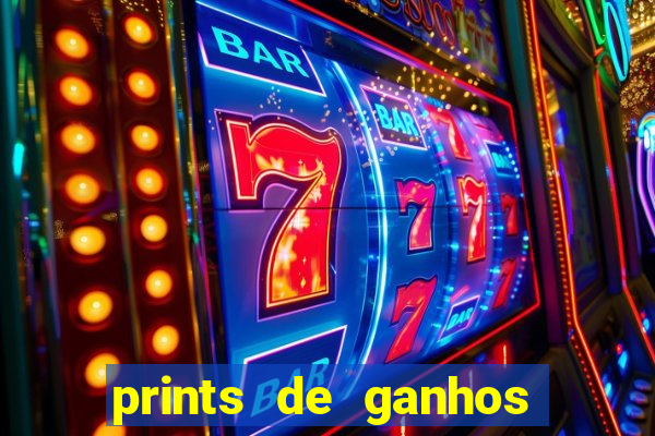 prints de ganhos no fortune tiger