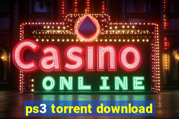 ps3 torrent download