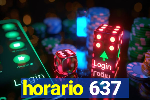 horario 637