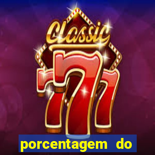 porcentagem do fortune tiger