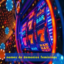 nomes de demonios femininos