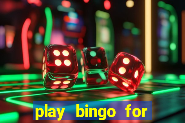 play bingo for money online