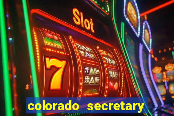 colorado secretary of state bingo