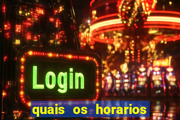 quais os horarios que o fortune tiger paga