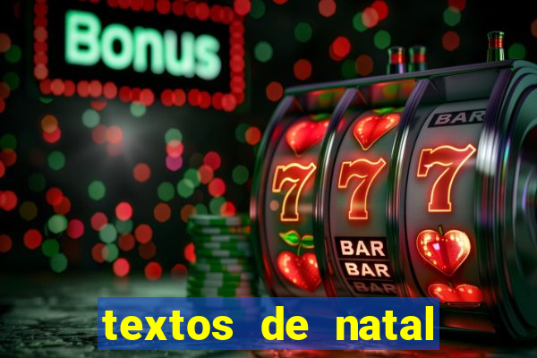 textos de natal para leitura