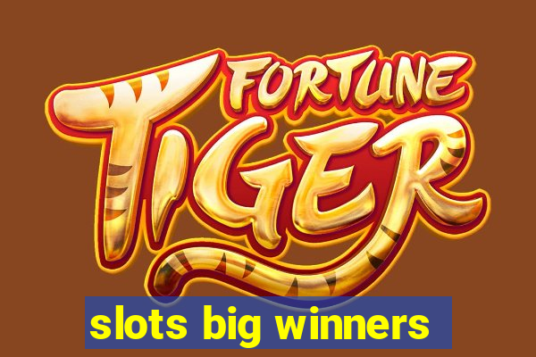 slots big winners