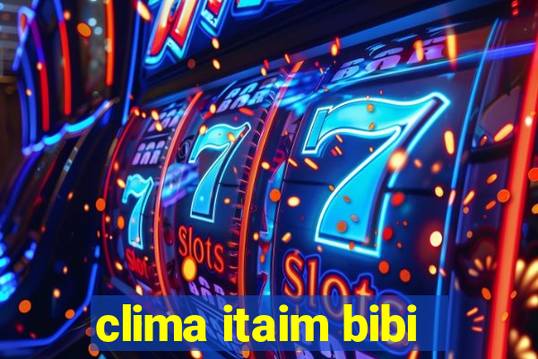 clima itaim bibi