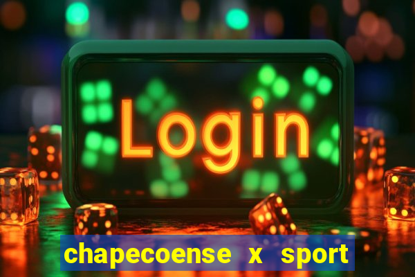 chapecoense x sport recife palpite