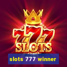 slots 777 winner