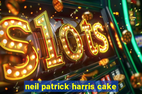 neil patrick harris cake