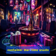 container marítimo usado