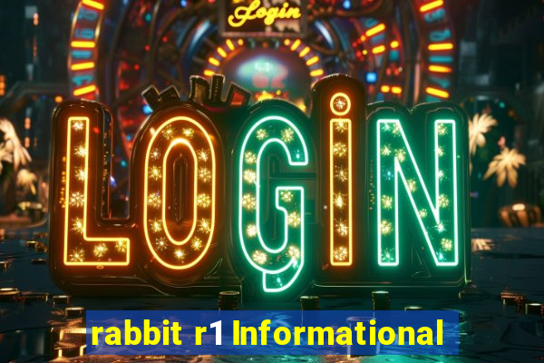 rabbit r1 Informational