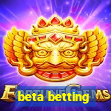 beta betting