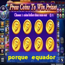 porque equador perdeu 3 pontos