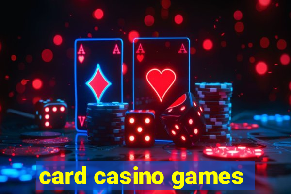 card casino games