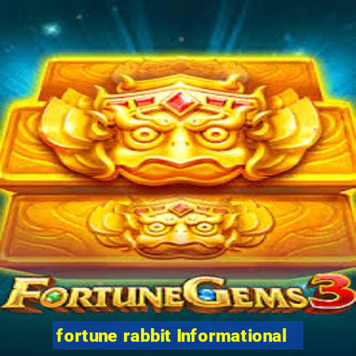 fortune rabbit Informational