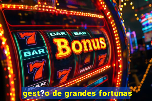 gest?o de grandes fortunas