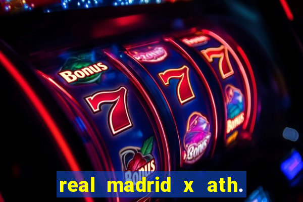 real madrid x ath. bilbao palpite