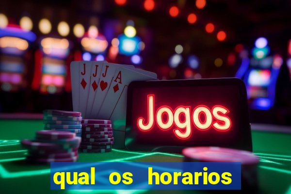 qual os horarios que o fortune tiger paga