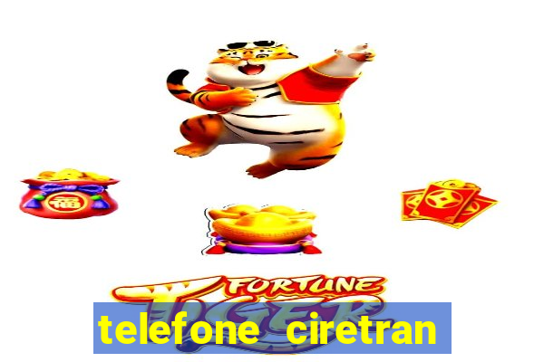 telefone ciretran de cruzeiro sp