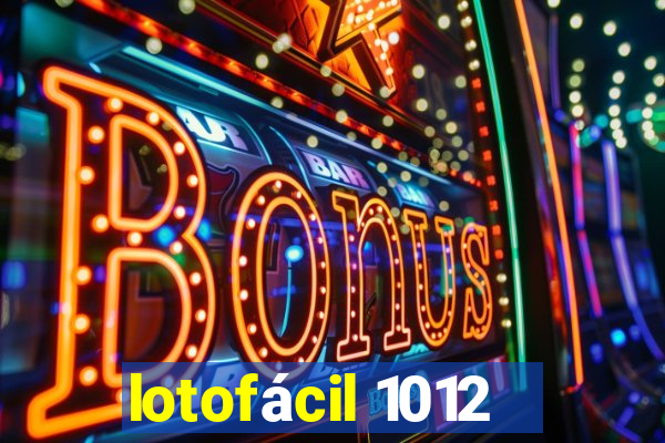 lotofácil 1012