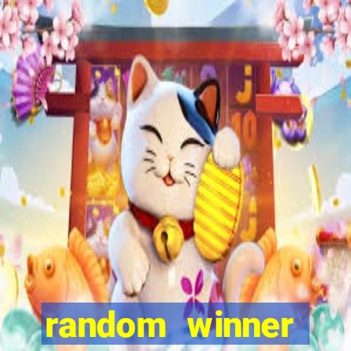 random winner triple play slot