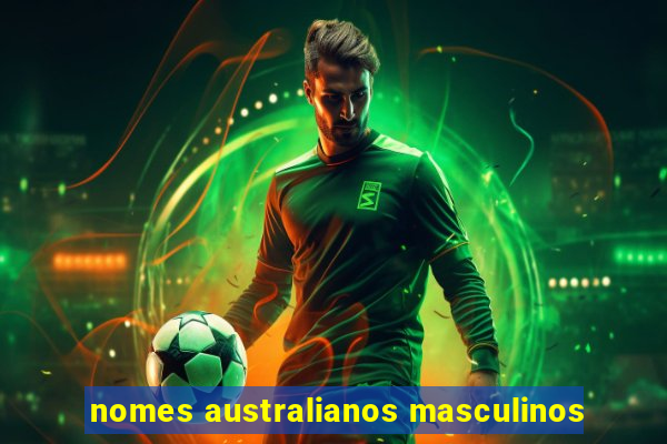 nomes australianos masculinos