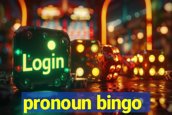 pronoun bingo