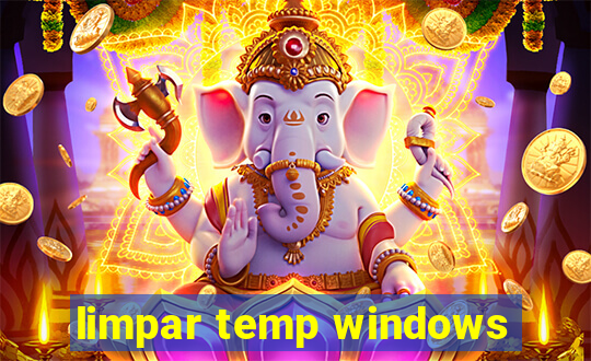 limpar temp windows