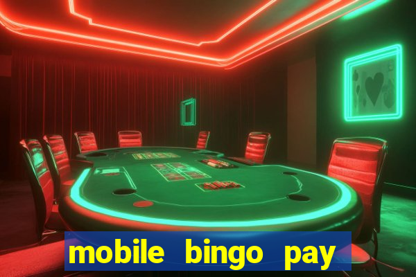 mobile bingo pay with phone bill