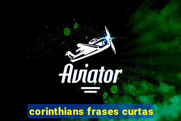 corinthians frases curtas