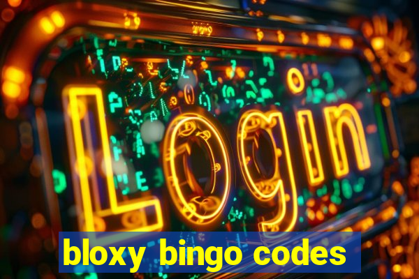 bloxy bingo codes