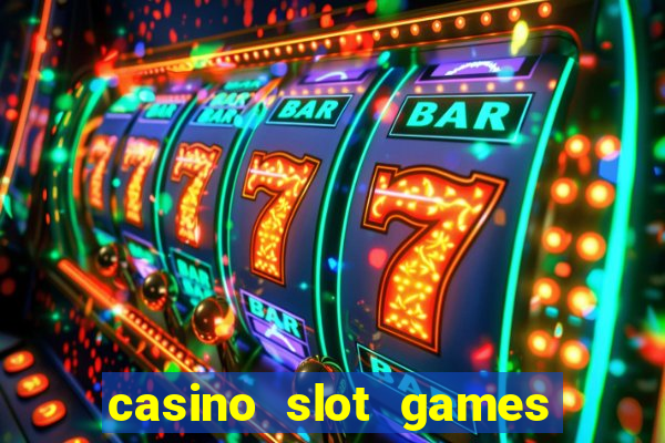 casino slot games real money