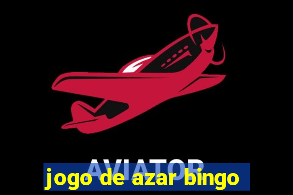 jogo de azar bingo