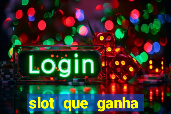 slot que ganha bonus no cadastro